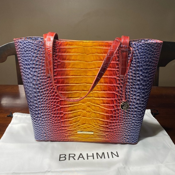 Brahmin Brooke tote sunrise Millenia NEW - Picture 6 of 12